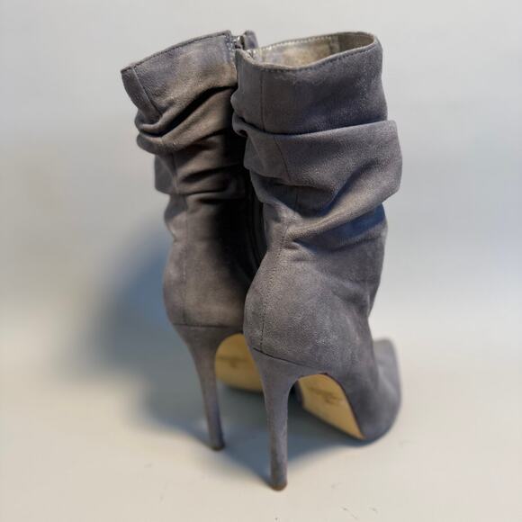 Grey Slouch Boots - Picture 4 of 5